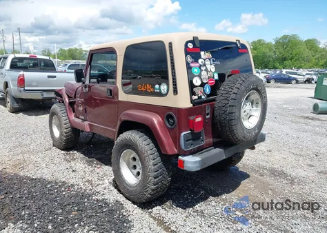 2001 Jeep Wrangler Sahara z USA, uszkodzony, nr VIN 1J4FA59S01P354841